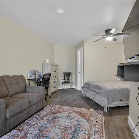 Modern Studio - Queen Bed Apartment